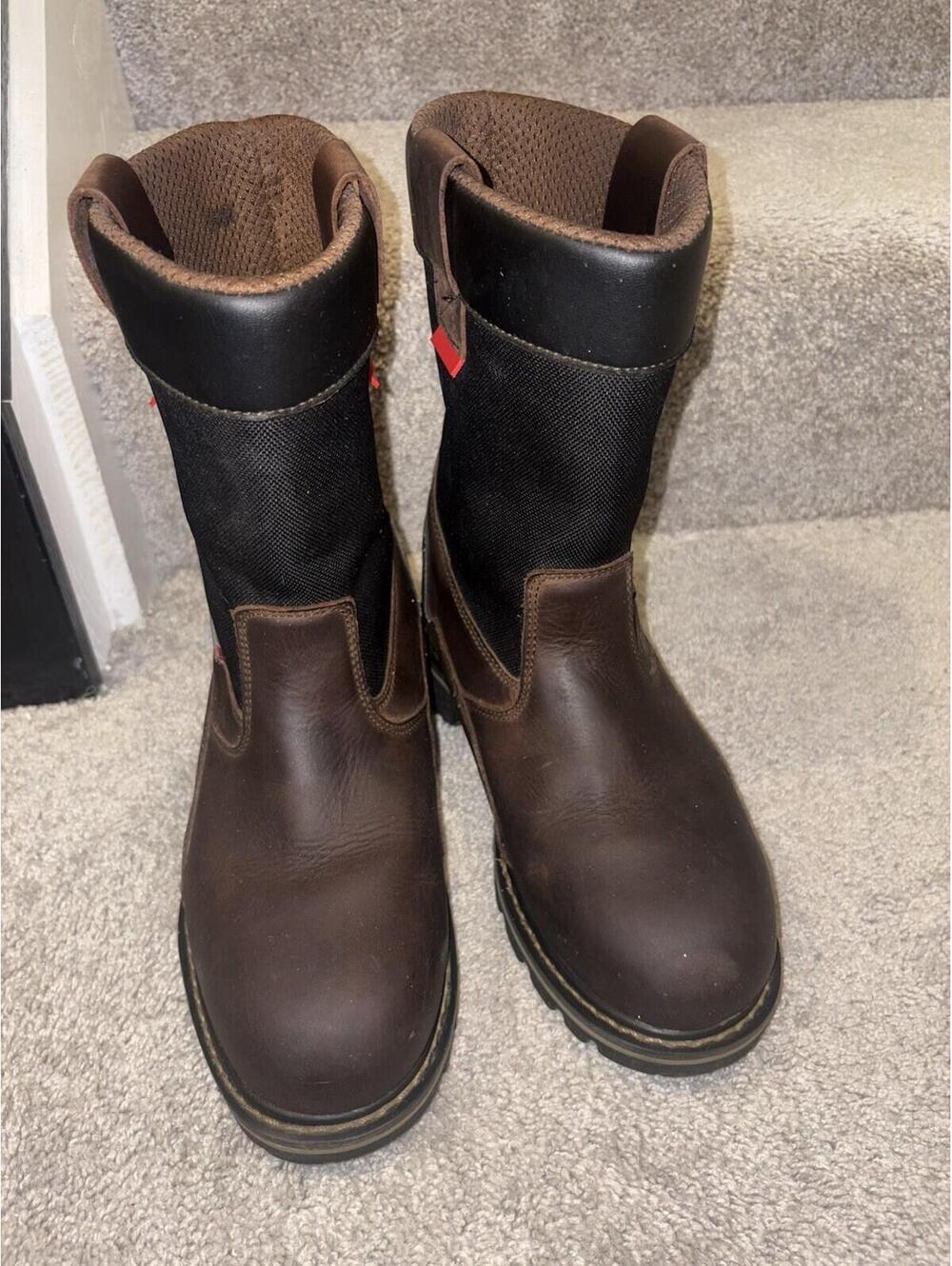 Dickies Traxxion Work Boots Mens Steel Safety Toe Waterproof Slip Resistant